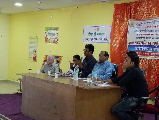ASHA workers' training workshop on palliative care, District Surgeon's office