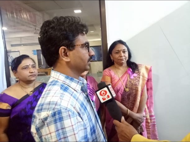 Dr. Prasad Sor in a media interview on cancer awareness